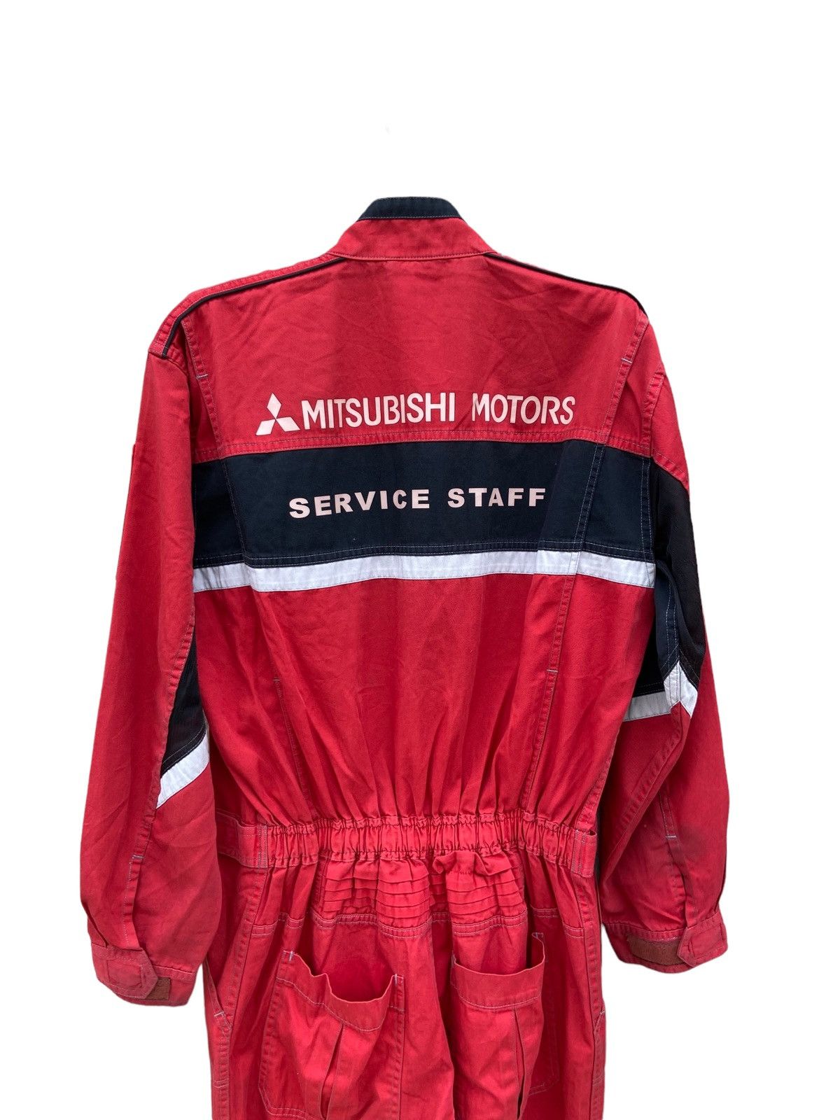 Vintage Vintage Mitsubishi Motors Overalls Size US 35 - 13 Thumbnail