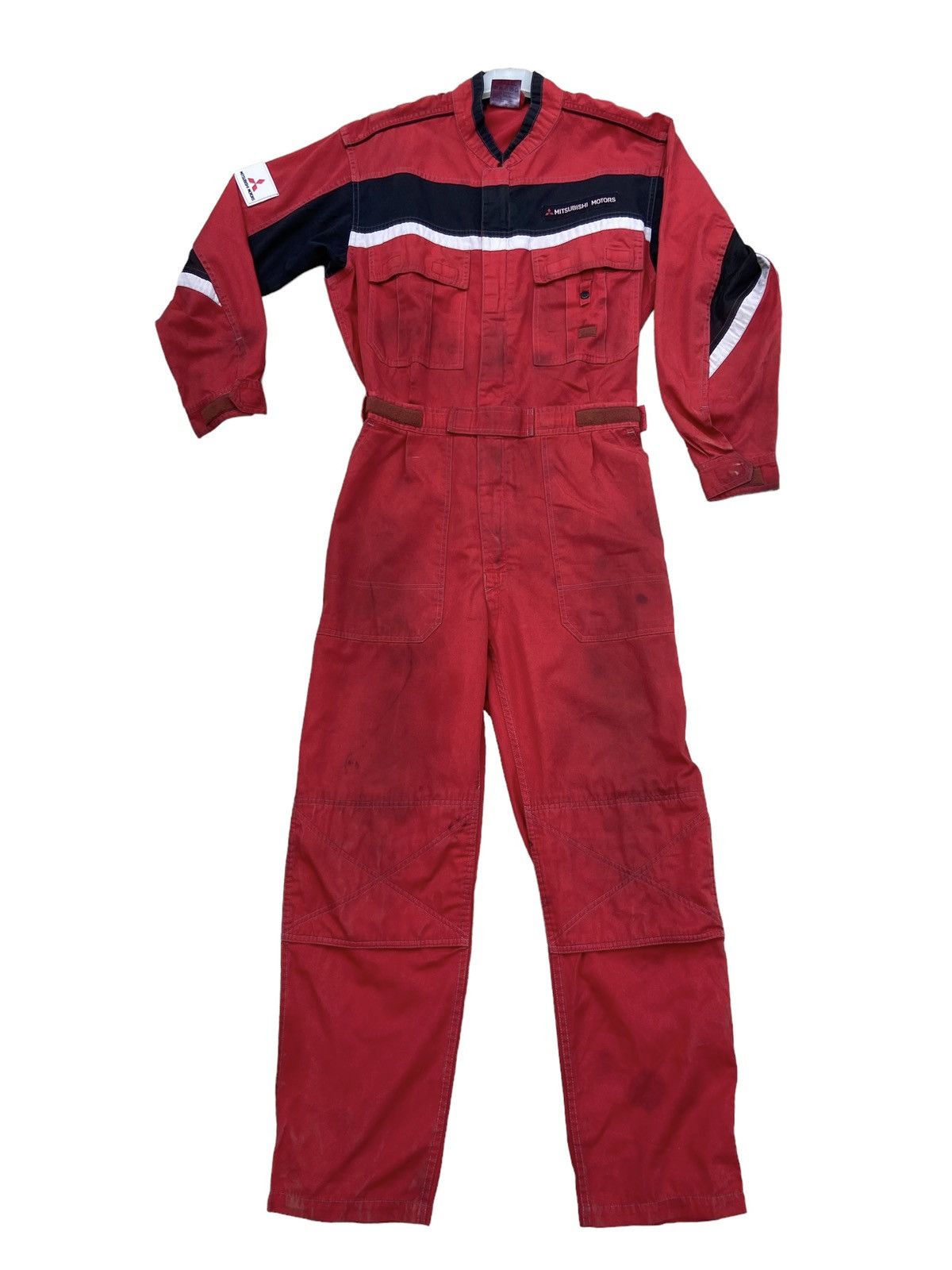 Vintage Vintage Mitsubishi Motors Overalls Size US 35 - 6 Thumbnail