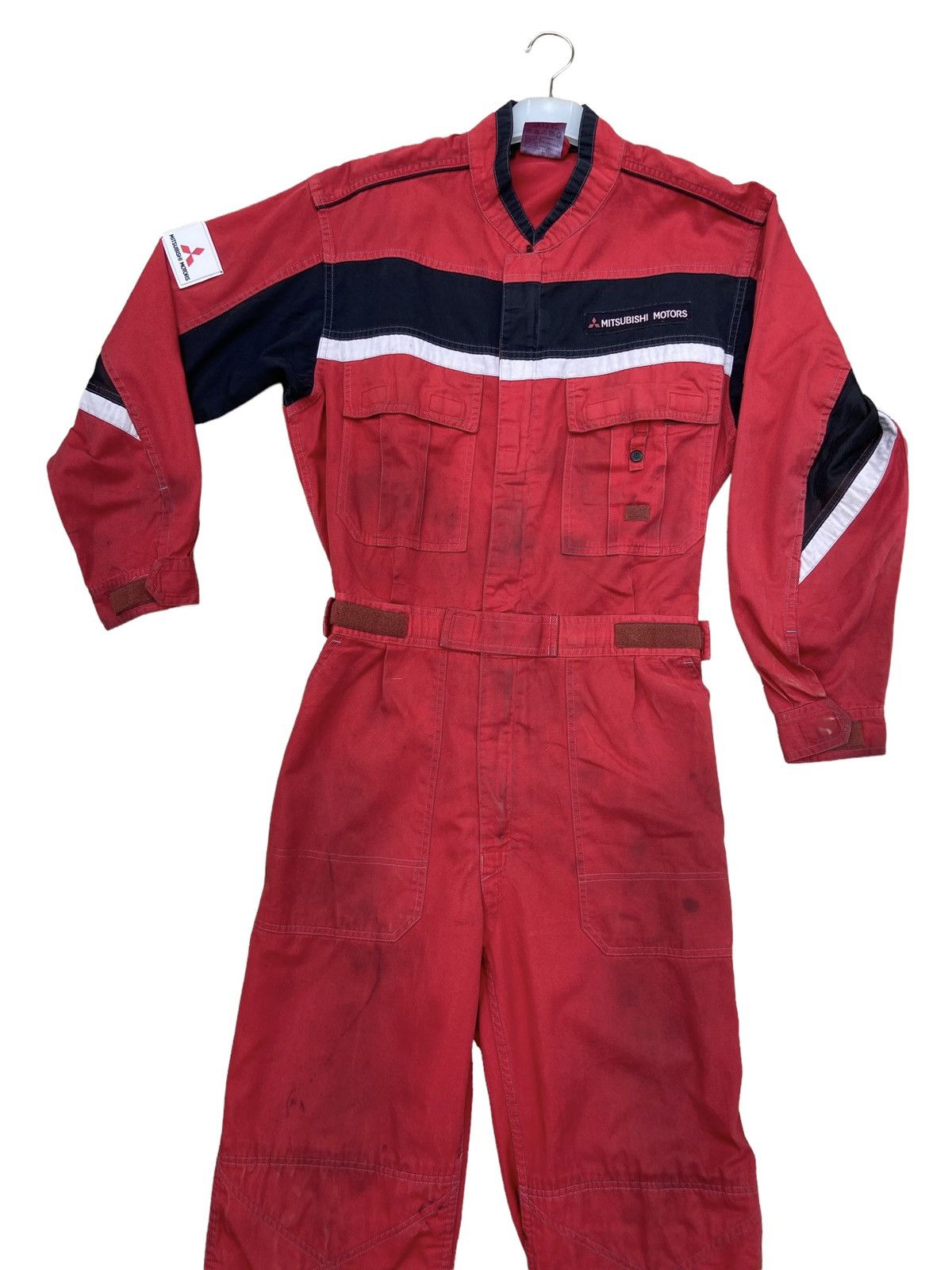 Vintage Vintage Mitsubishi Motors Overalls Size US 35 - 5 Thumbnail