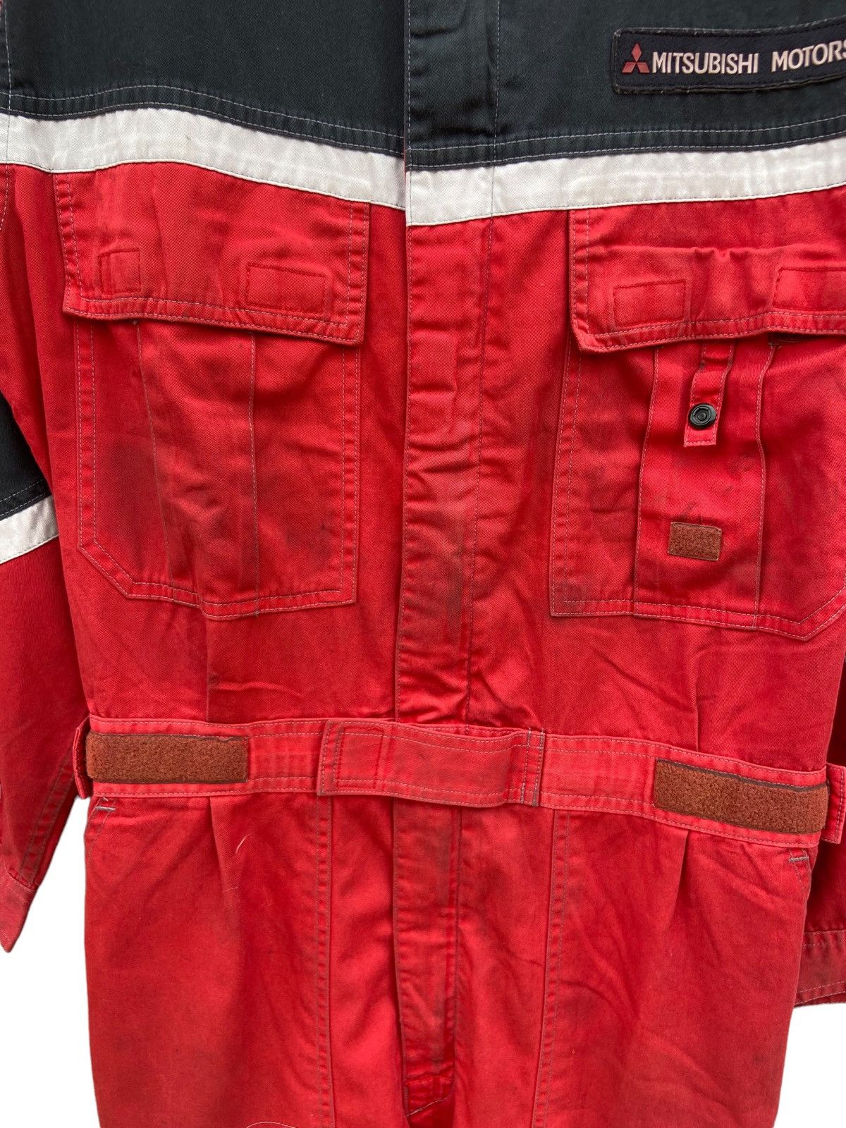 Vintage Vintage Mitsubishi Motors Overalls Size US 35 - 9 Thumbnail