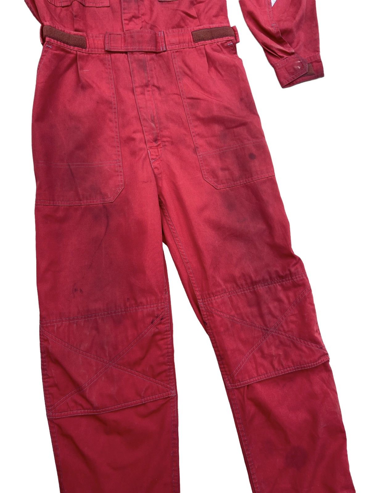 Vintage Vintage Mitsubishi Motors Overalls Size US 35 - 8 Thumbnail