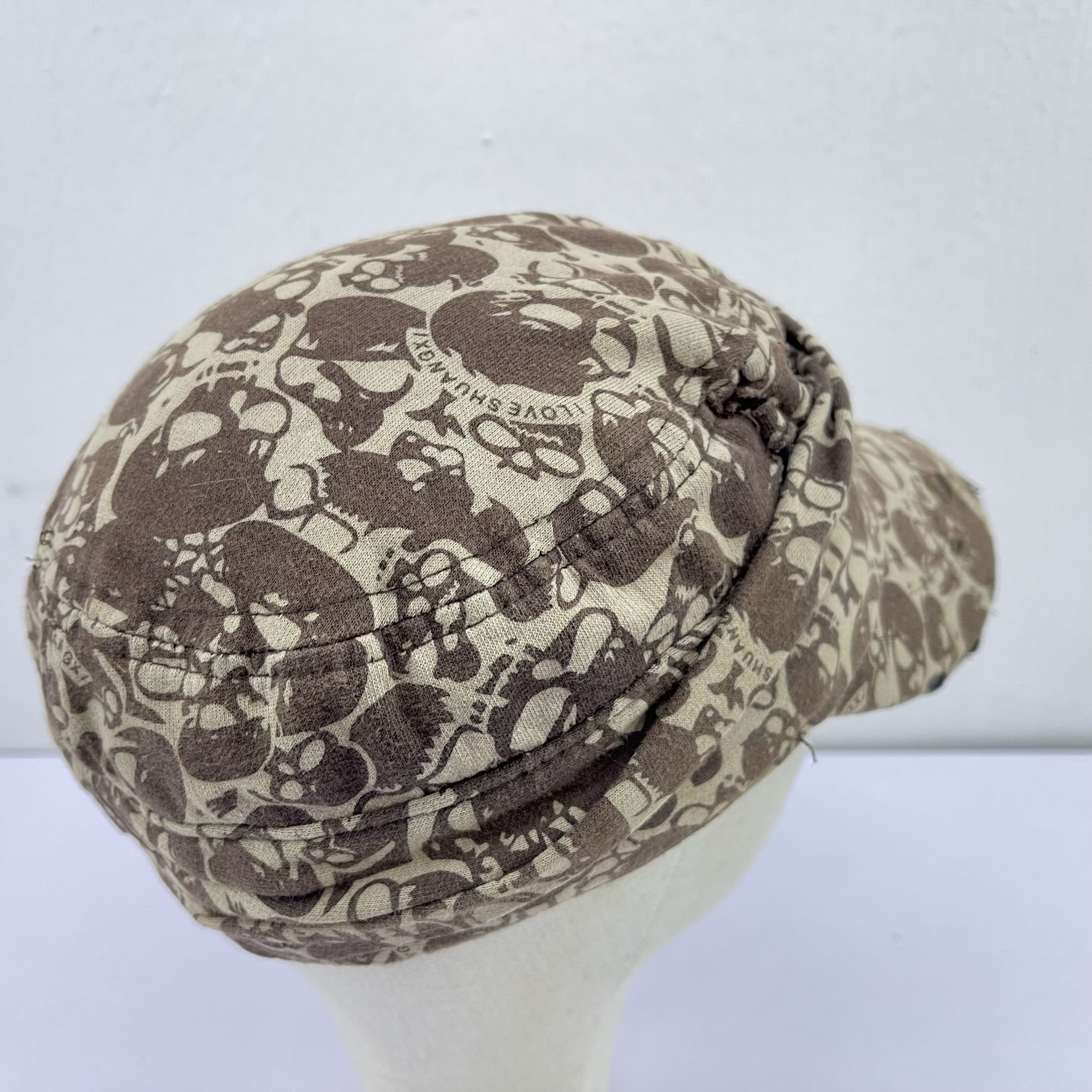 Other Unknown Skull Distressed Cap Hats-BH4214 Size ONE SIZE - 7 Thumbnail