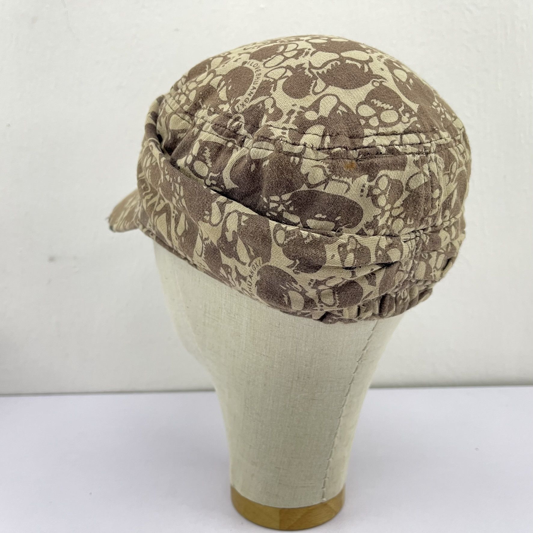 Other Unknown Skull Distressed Cap Hats-BH4214 Size ONE SIZE - 6 Thumbnail