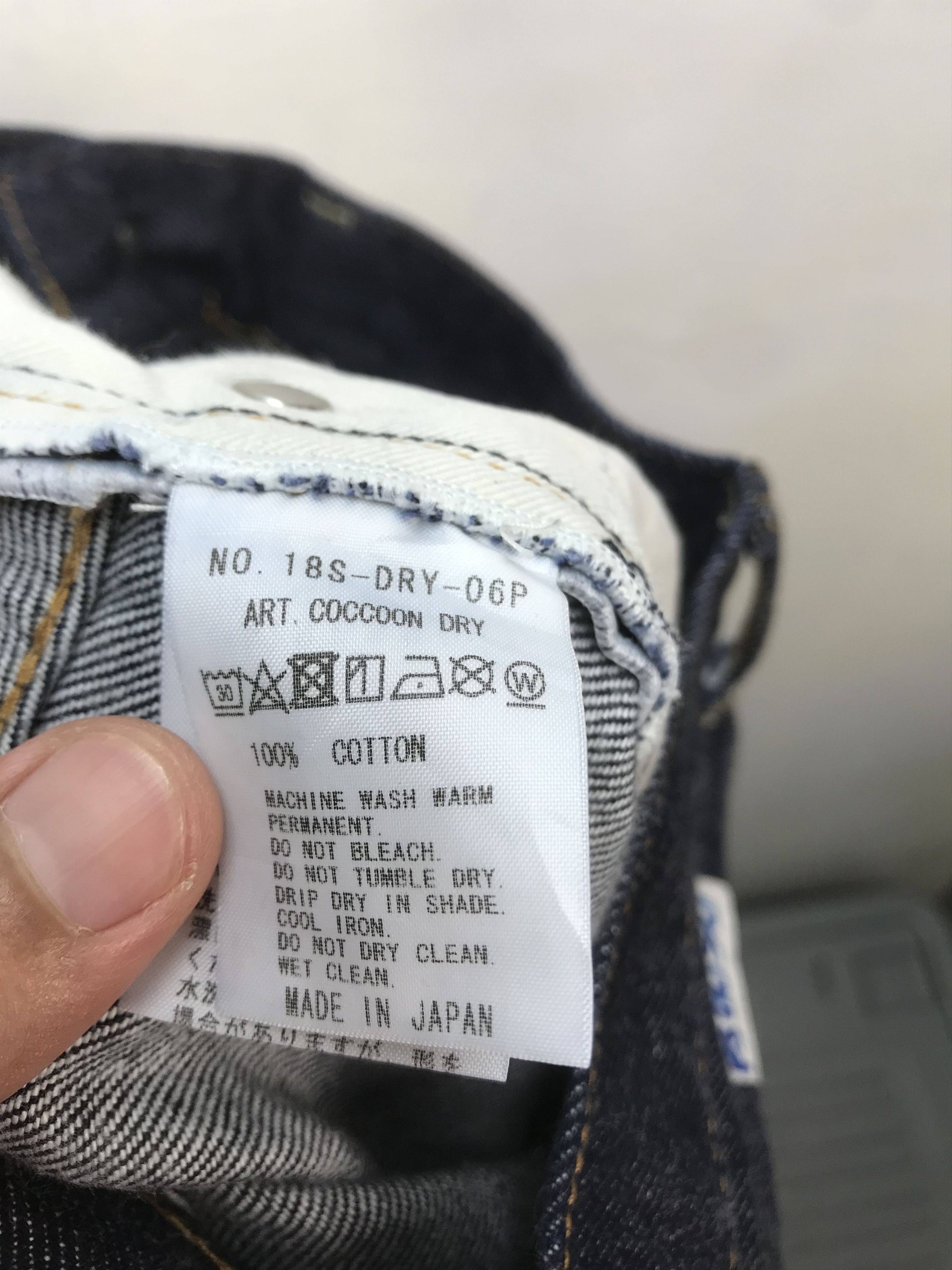 Japanese Brand SERGE DE BLEU INDIGO BLUE DENIM Size US 26 / EU 42 - 9 Thumbnail