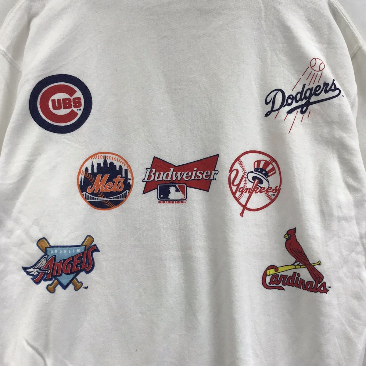 Budweiser BUDWEISER MLB Baseball Yankees Dodgers Cardinals Sweatshirt Size US L / EU 52-54 / 3 - 2 Thumbnail