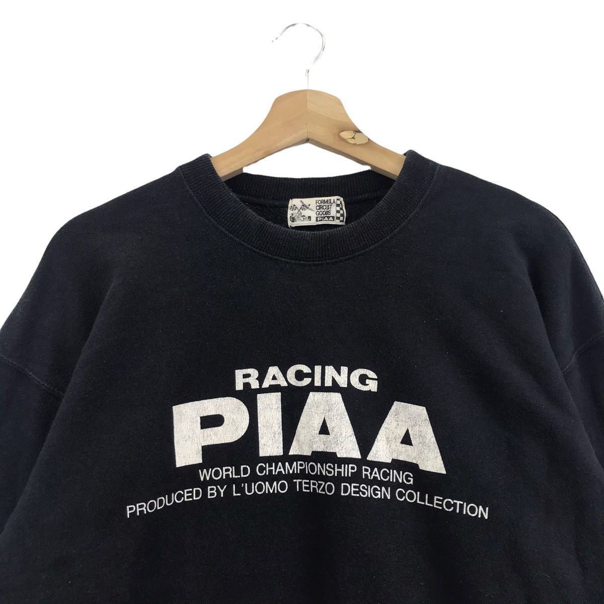 Vintage Vintage 90s PIAA FORMULA ONE Luomo Terzo Racing Sweatshirt Size US M / EU 48-50 / 2 - 4 Thumbnail