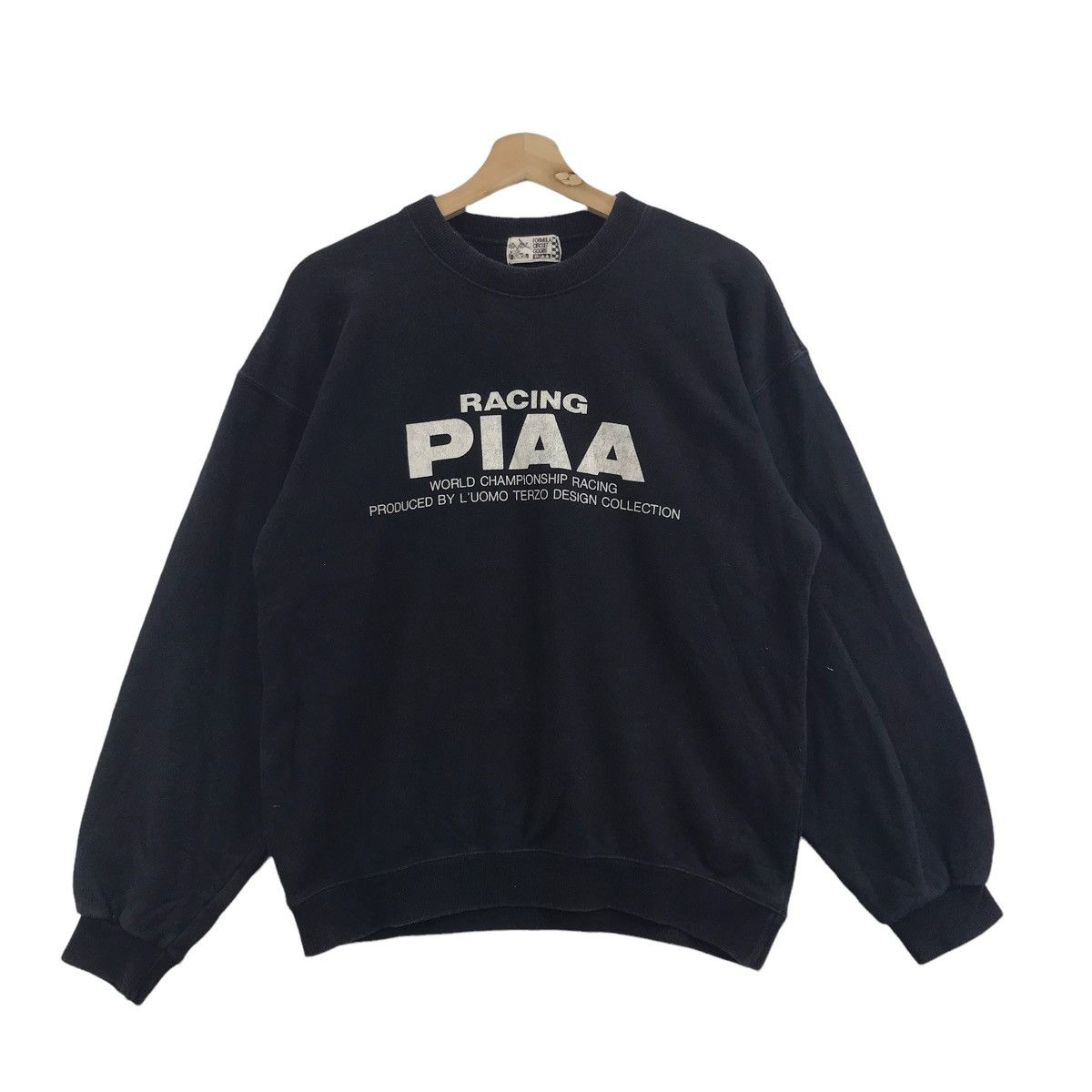 Vintage Vintage 90s PIAA FORMULA ONE Luomo Terzo Racing Sweatshirt Size US M / EU 48-50 / 2 - 3 Thumbnail
