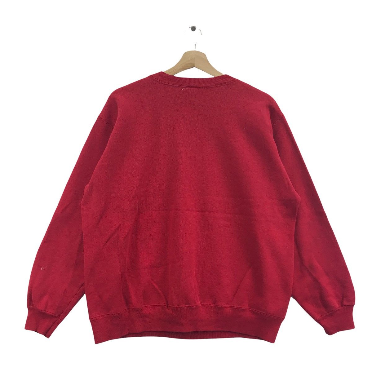 Vintage Vintage 90s INDIANA UNIVERSITY USA Red Sweatshirt Size US L / EU 52-54 / 3 - 4 Thumbnail