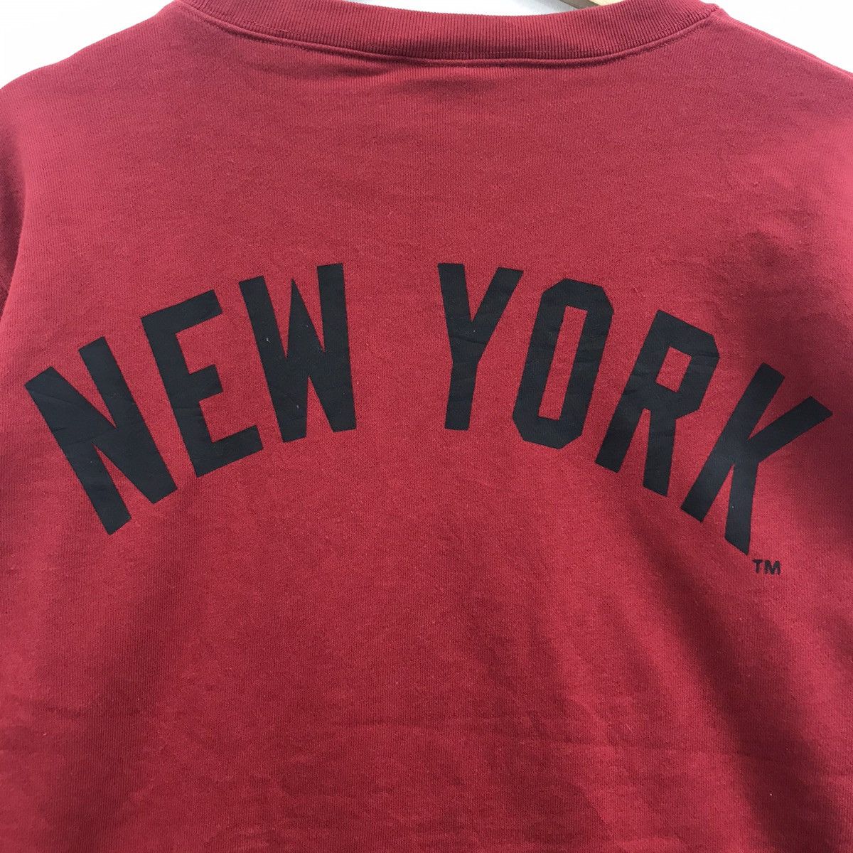 Majestic NEW YORK YANKEES Mlb Baseball Usa Majestic Red Sweatshirt Size US XL / EU 56 / 4 - 9 Thumbnail