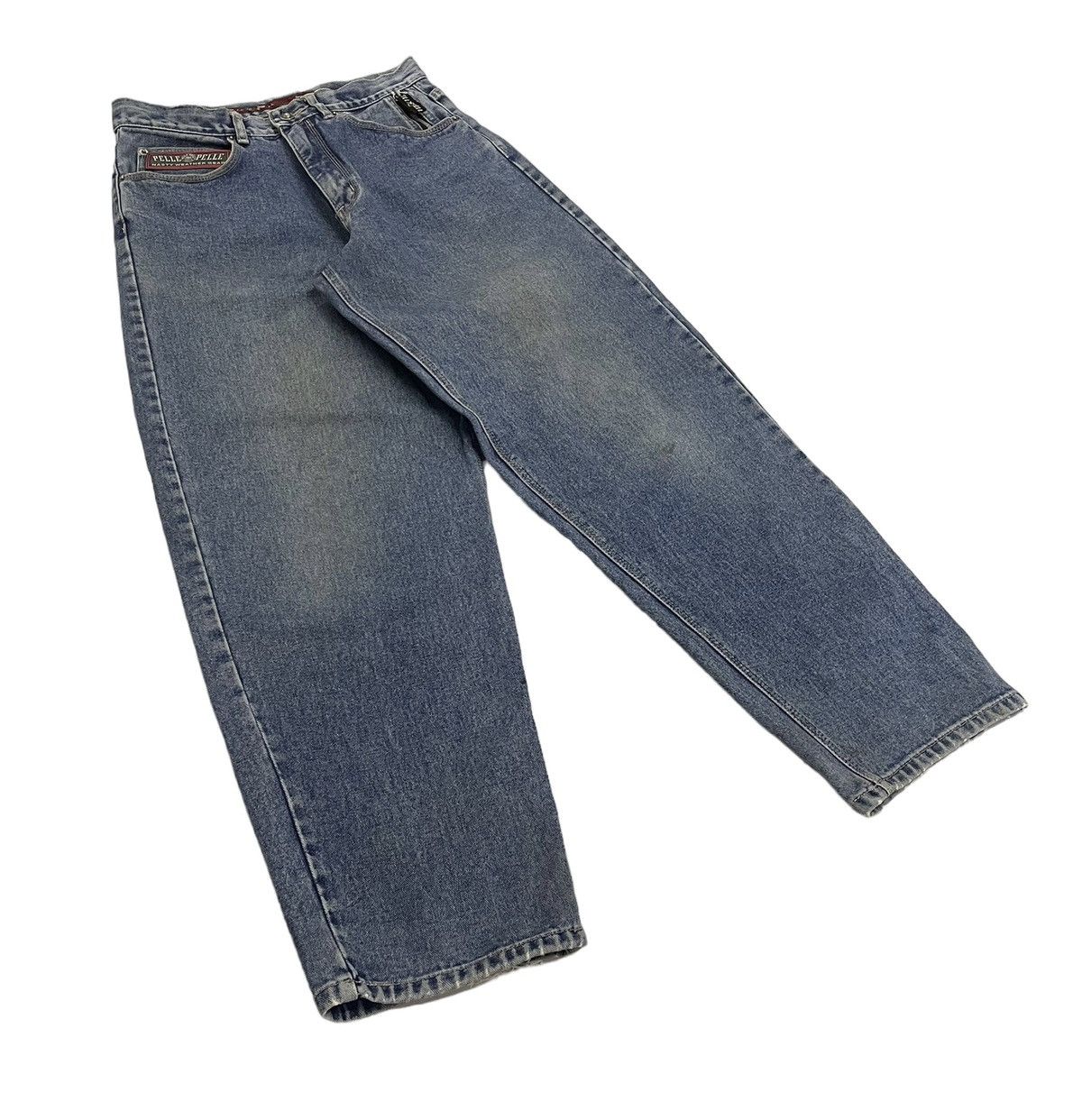 Pelle Pelle Vintage Pelle Pelle Marc Buchanan Baggy Jeans Distressed Size US 30 / EU 46 - 5 Thumbnail