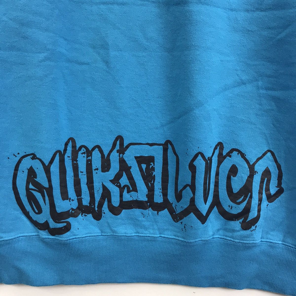 Quiksilver QUIKSILVER SURFWEAR WAVE Beach Surf Blue Sweatshirt Pullover Size US L / EU 52-54 / 3 - 9 Thumbnail
