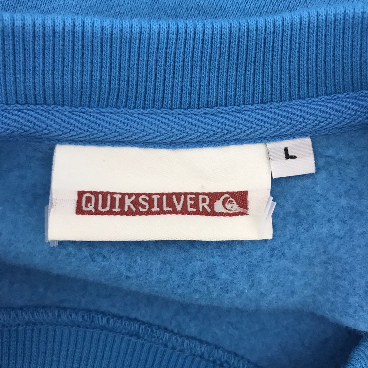 Quiksilver QUIKSILVER SURFWEAR WAVE Beach Surf Blue Sweatshirt Pullover Size US L / EU 52-54 / 3 - 4 Thumbnail