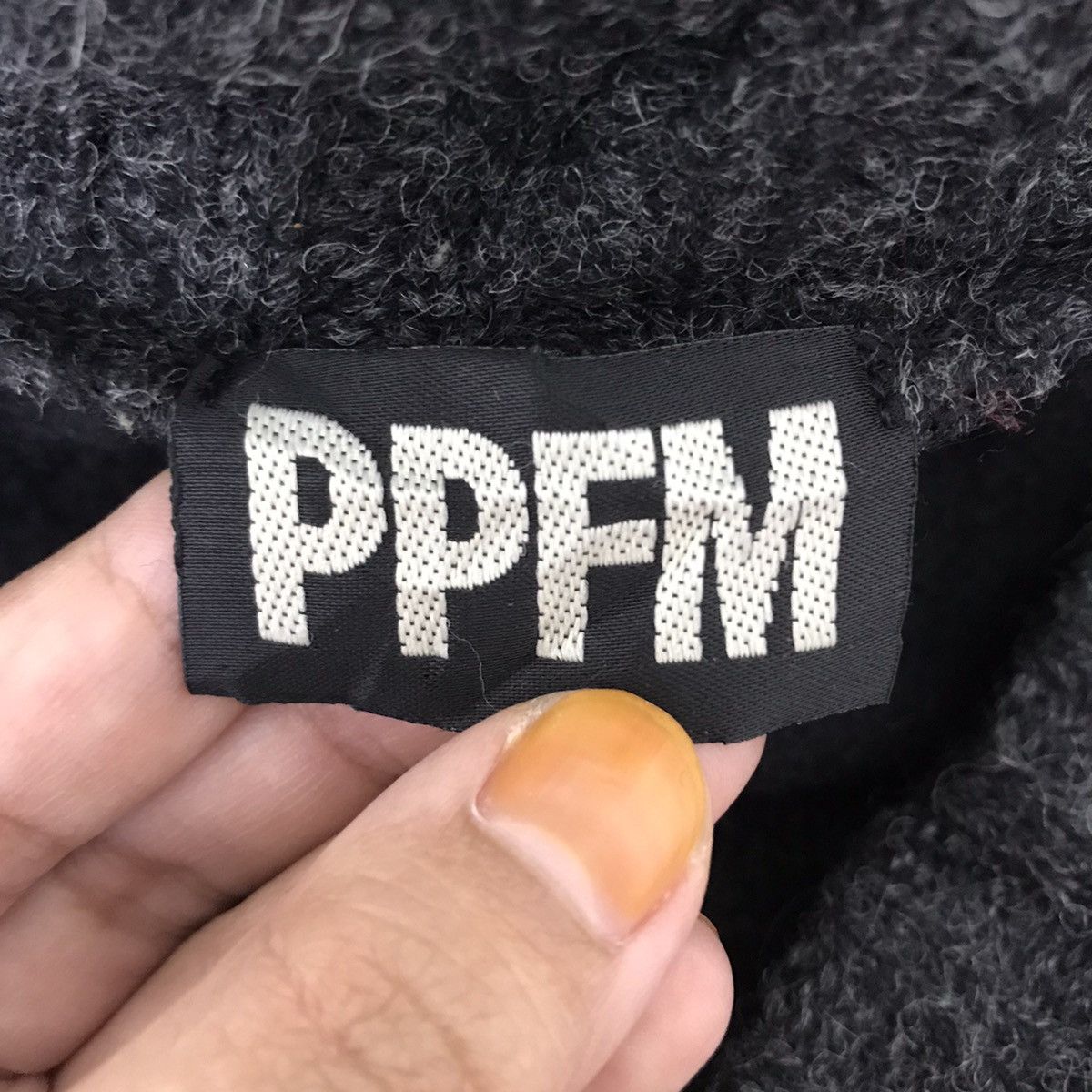PPFM PPFM Japanese Brand Grey Knitwear Sweatshirt Coat Size US S / EU 44-46 / 1 - 4 Thumbnail