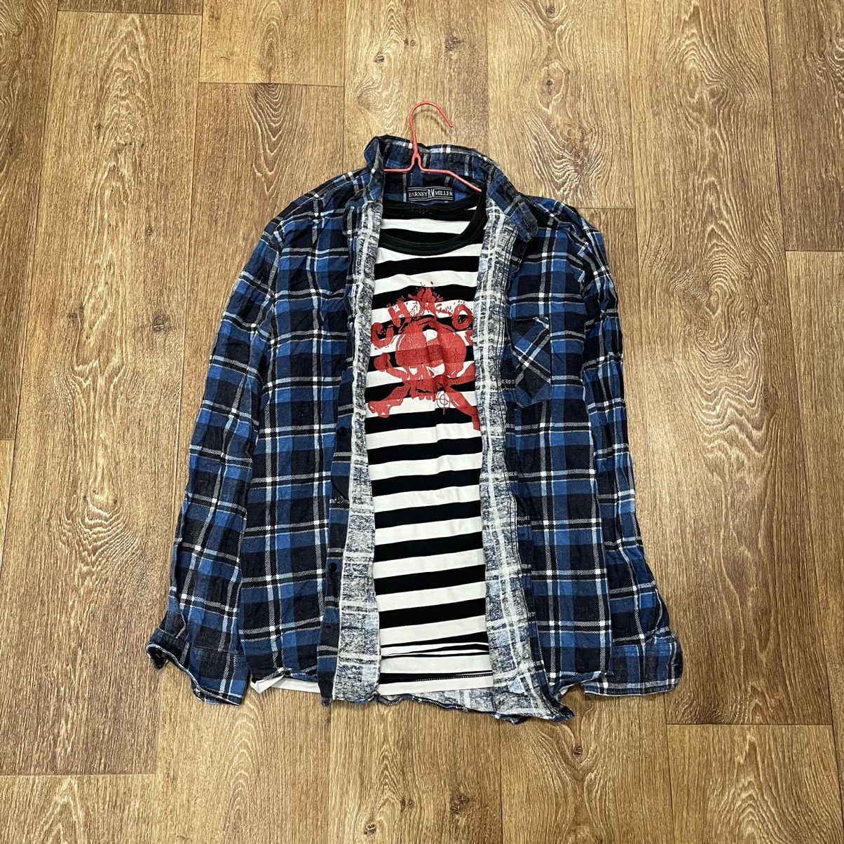 Vintage Vintage Y2K Grunge Checkered Shirt Oversized Streetwear M Size US M / EU 48-50 / 2 - 1 Thumbnail
