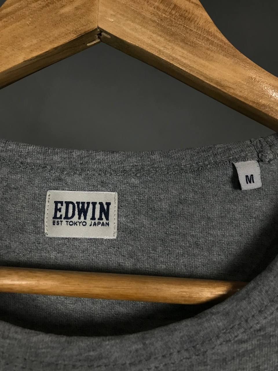 Edwin Edwin Japanese Brand streetwear center logo tee Size US M / EU 48-50 / 2 - 3 Thumbnail