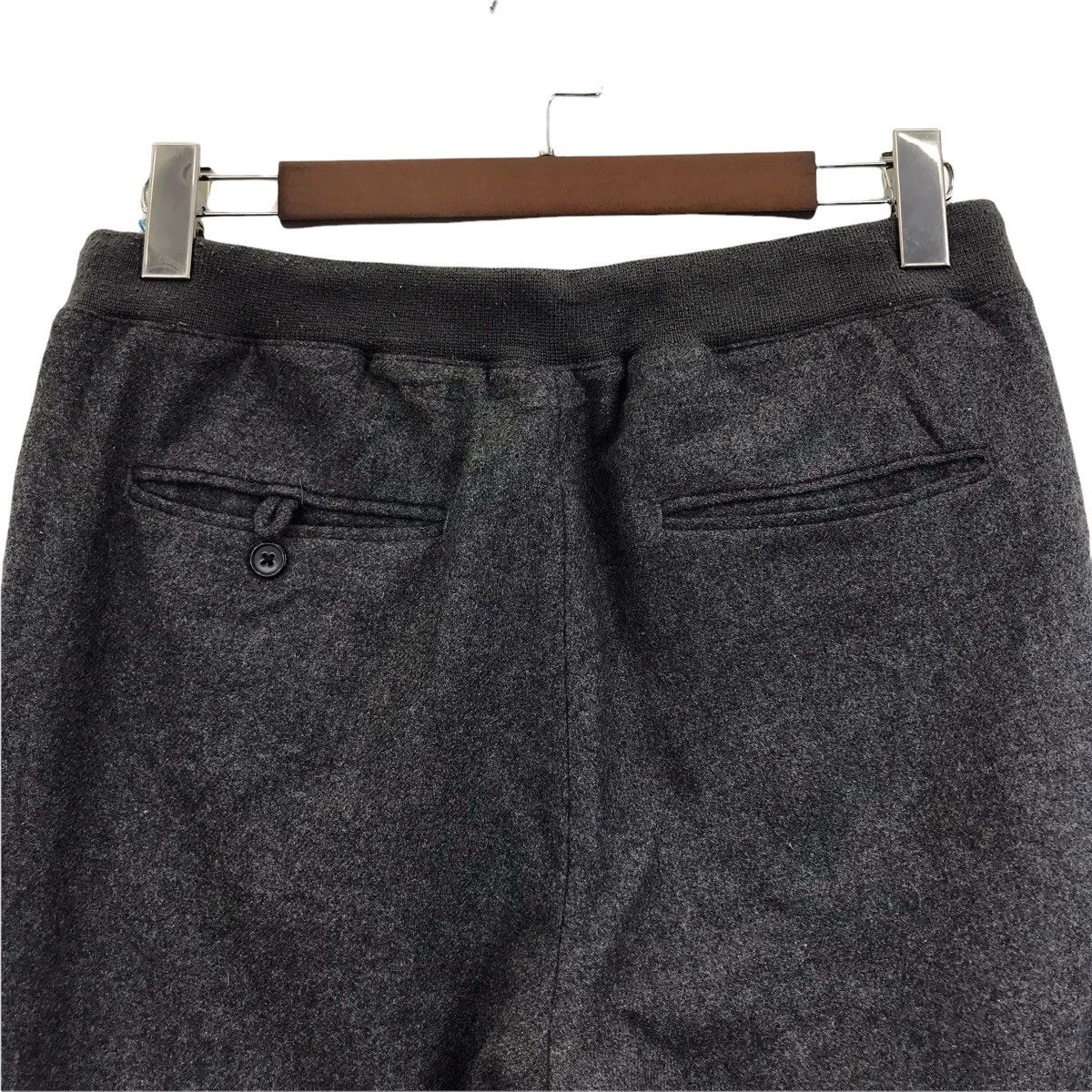 Japanese Brand SHIPS JET BLUE JapaneseBrand Wool Casual Jogger ElasticWaist Size US 31 - 7 Thumbnail