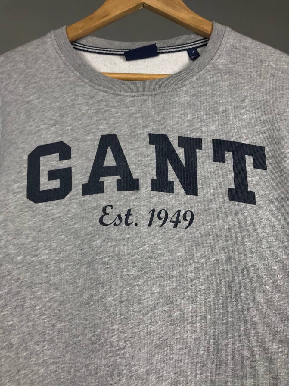 Gant Gant streetwear luxury center logo sweatshirt Size US M / EU 48-50 / 2 - 3 Thumbnail