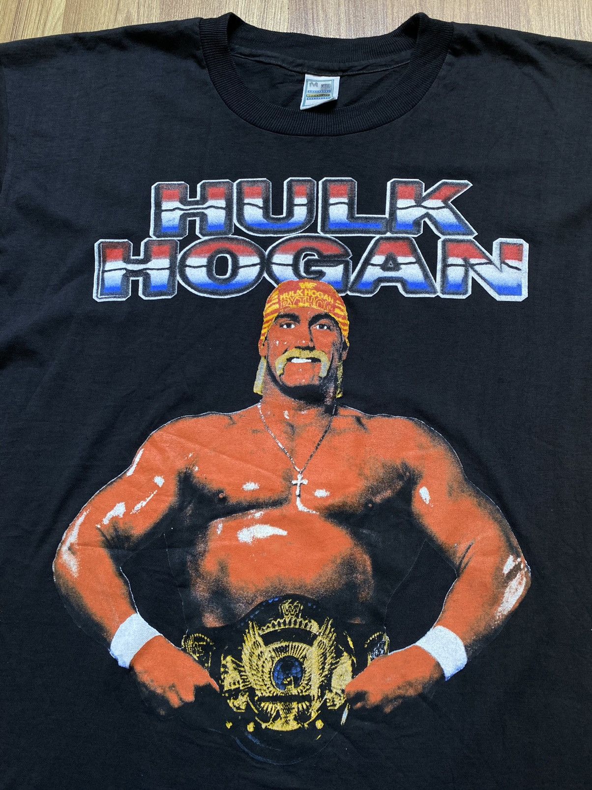 WWE Vintage Hulk Hogan Shawn Michaels T Shirt Tee Bret Hart Size US L / EU 52-54 / 3 - 2 Thumbnail