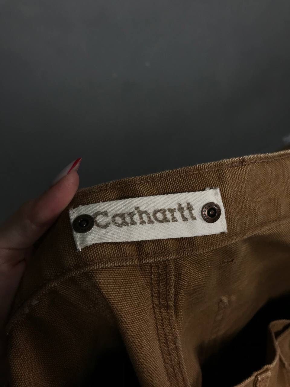 Carhartt × Vintage Carhartt vintage streetwear denim pants Size US 33 - 5 Thumbnail