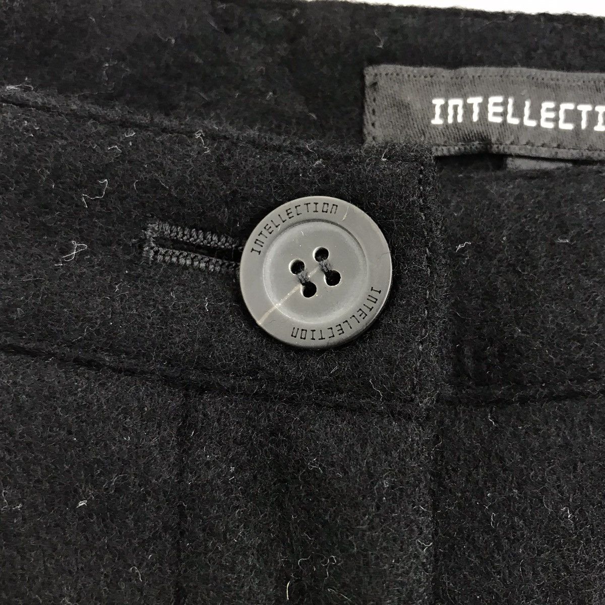 Japanese Brand INTELLECTION Japanese Brand Wool Casual Pant Size US 28 / EU 44 - 3 Thumbnail