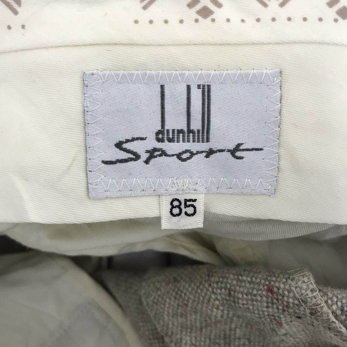 Vintage Vintage DUNHILL SPORT ITALY Straight Cut Trousers Pant Size US 37 - 4 Thumbnail