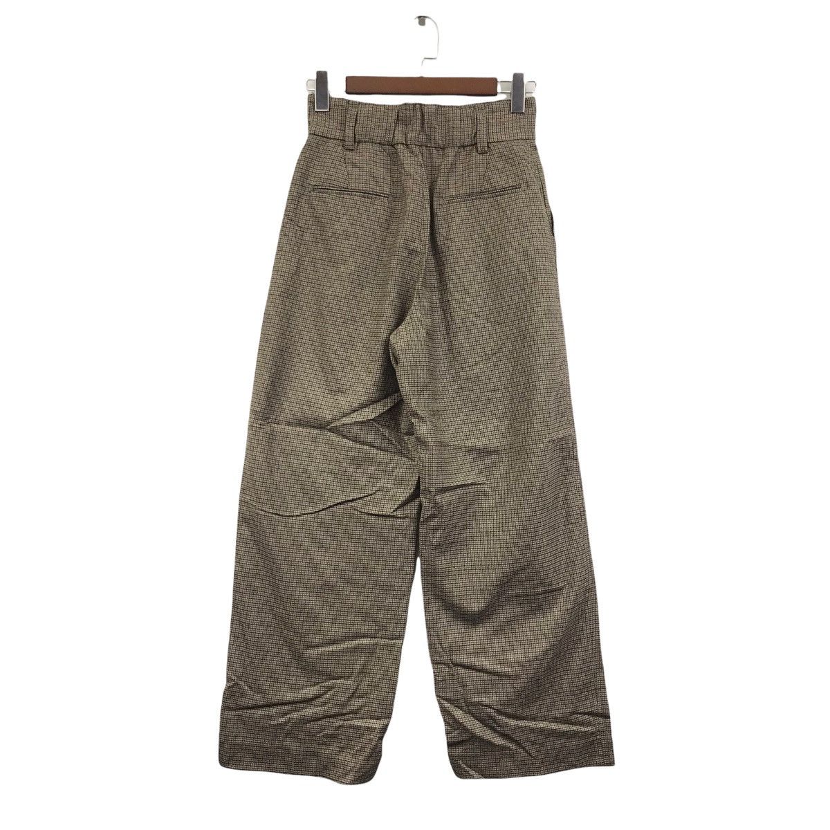 Japanese Brand HIGH H/STANDARD Japan High Waist Baggy CheckWool Casual Pant Size US 26 / EU 42 - 7 Thumbnail
