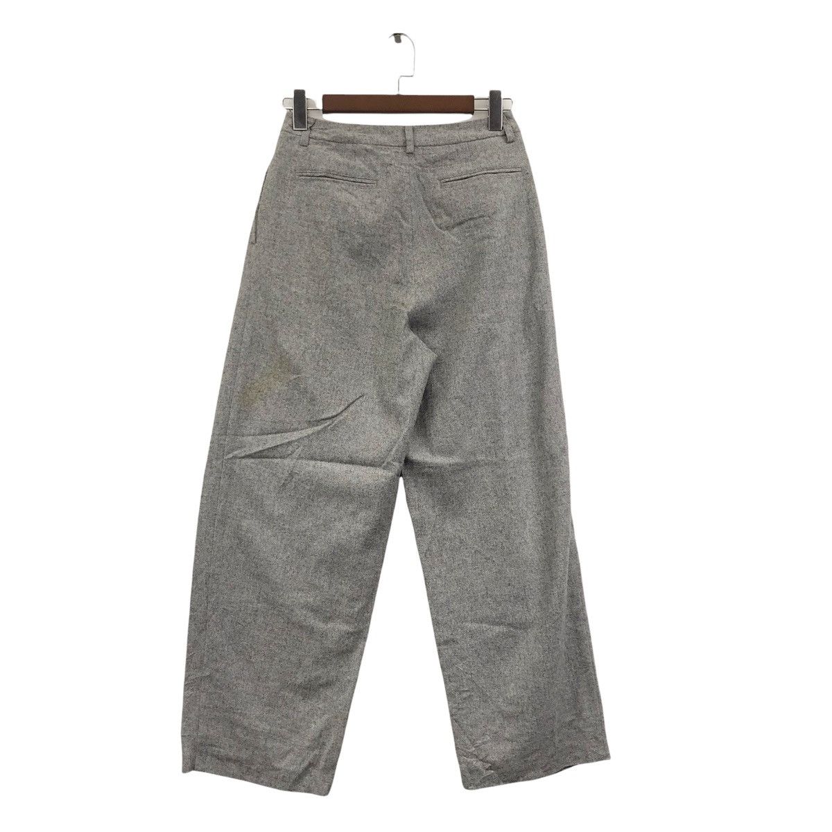URBAN RESEARCH DOORS URBAN RESEARCH Japanese Brand Baggy Wool Grey Casual Trouser Size US 28 / EU 44 - 6 Thumbnail