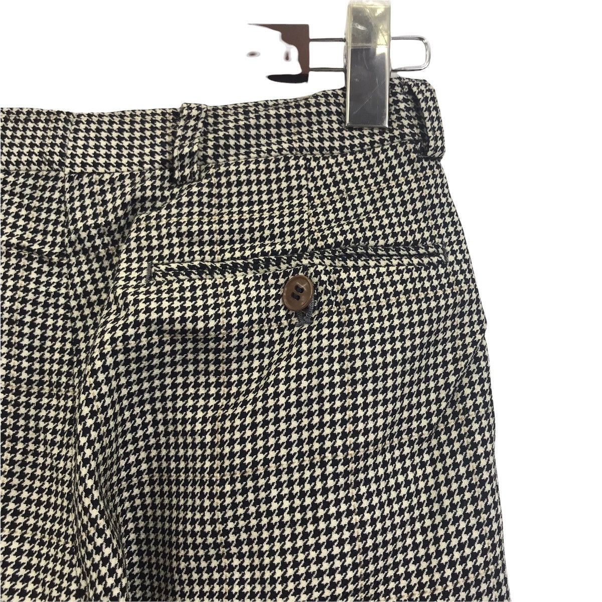 Kenzo KENZO PARIS France Brand Houndstooth Baggy Wool TrousersPant Size US 27 - 6 Thumbnail