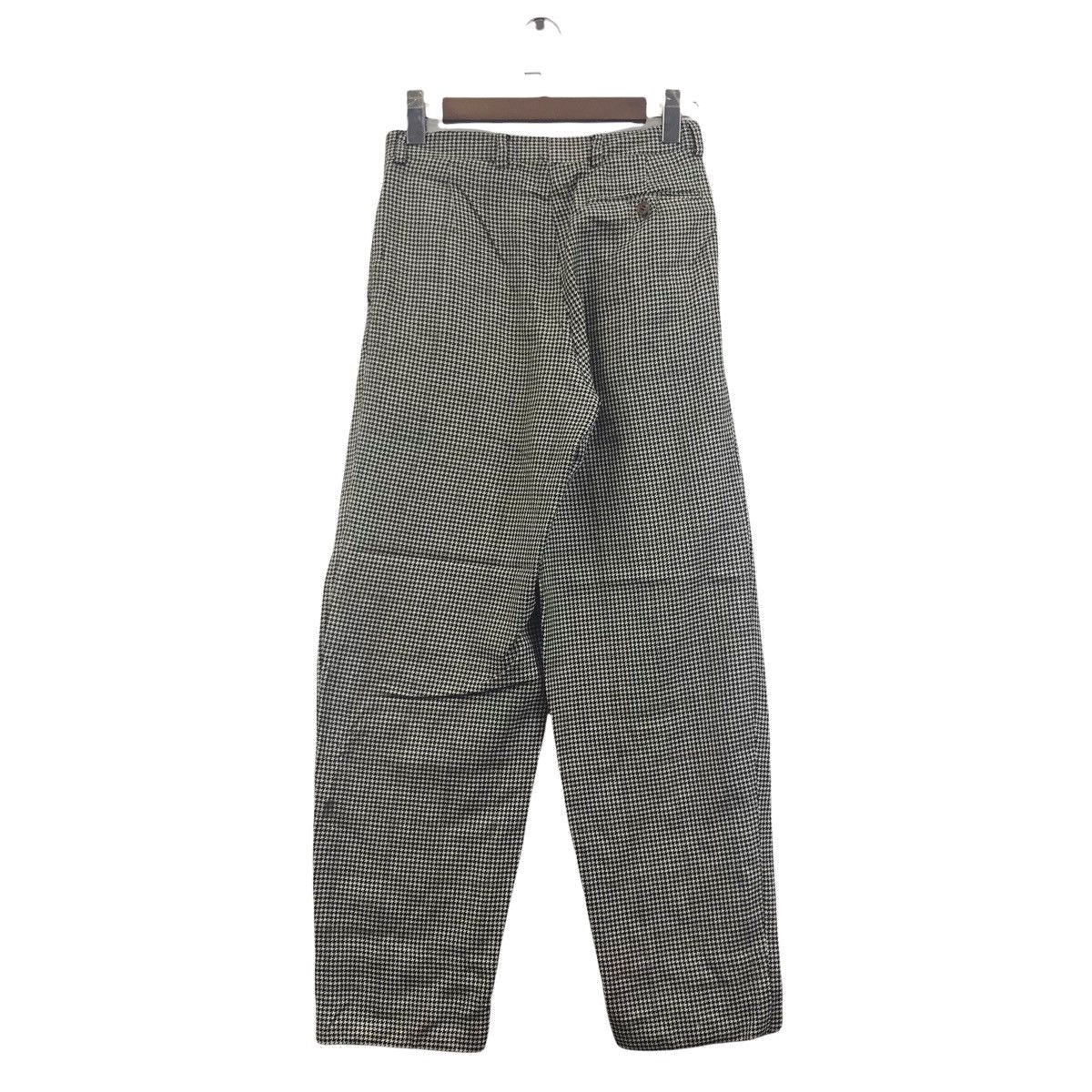 Kenzo KENZO PARIS France Brand Houndstooth Baggy Wool TrousersPant Size US 27 - 5 Thumbnail