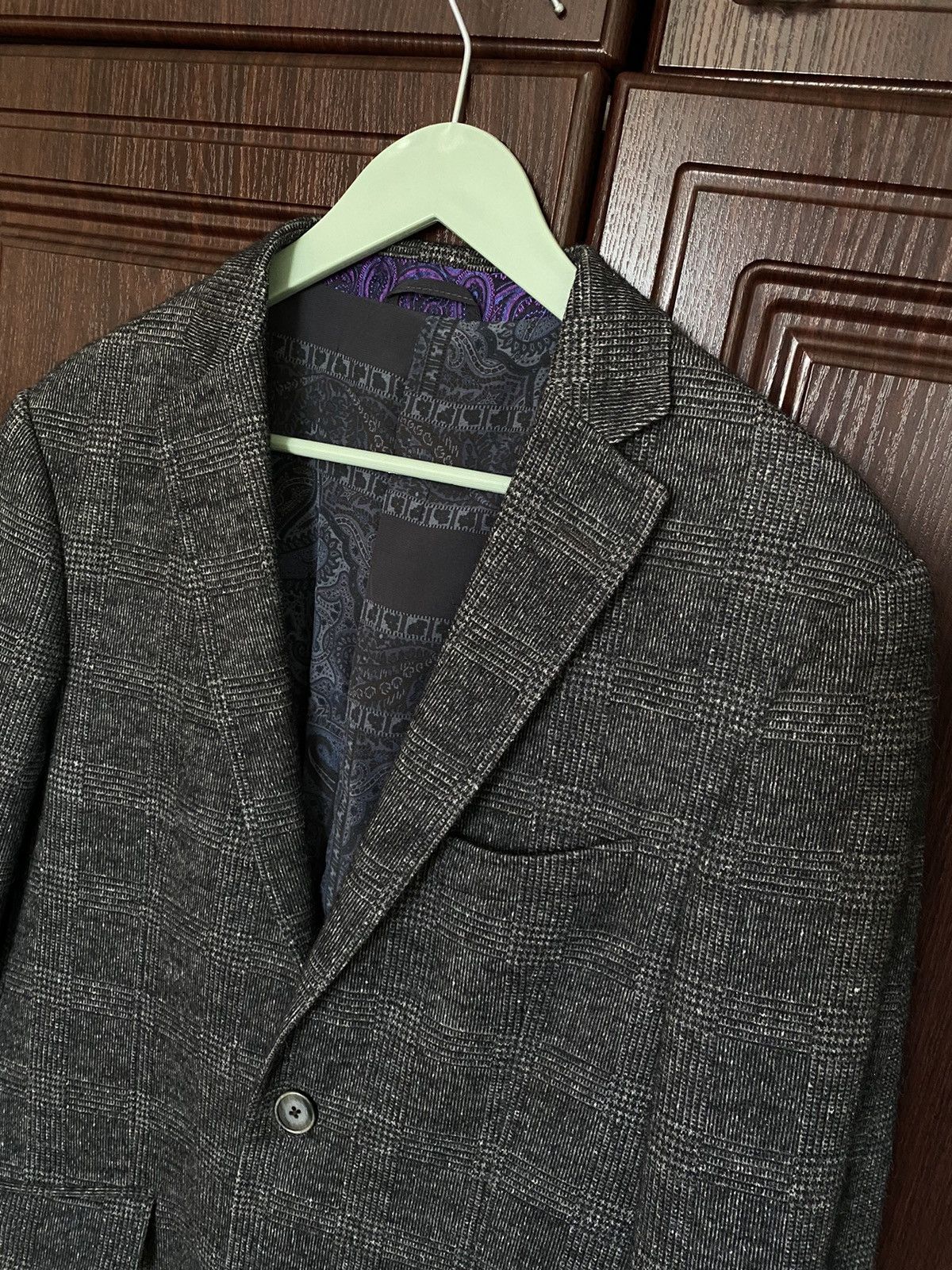 Etro Etro New Jersey Style Classic Blazer Jacket Boglioli Canali Size 50R - 2 Thumbnail