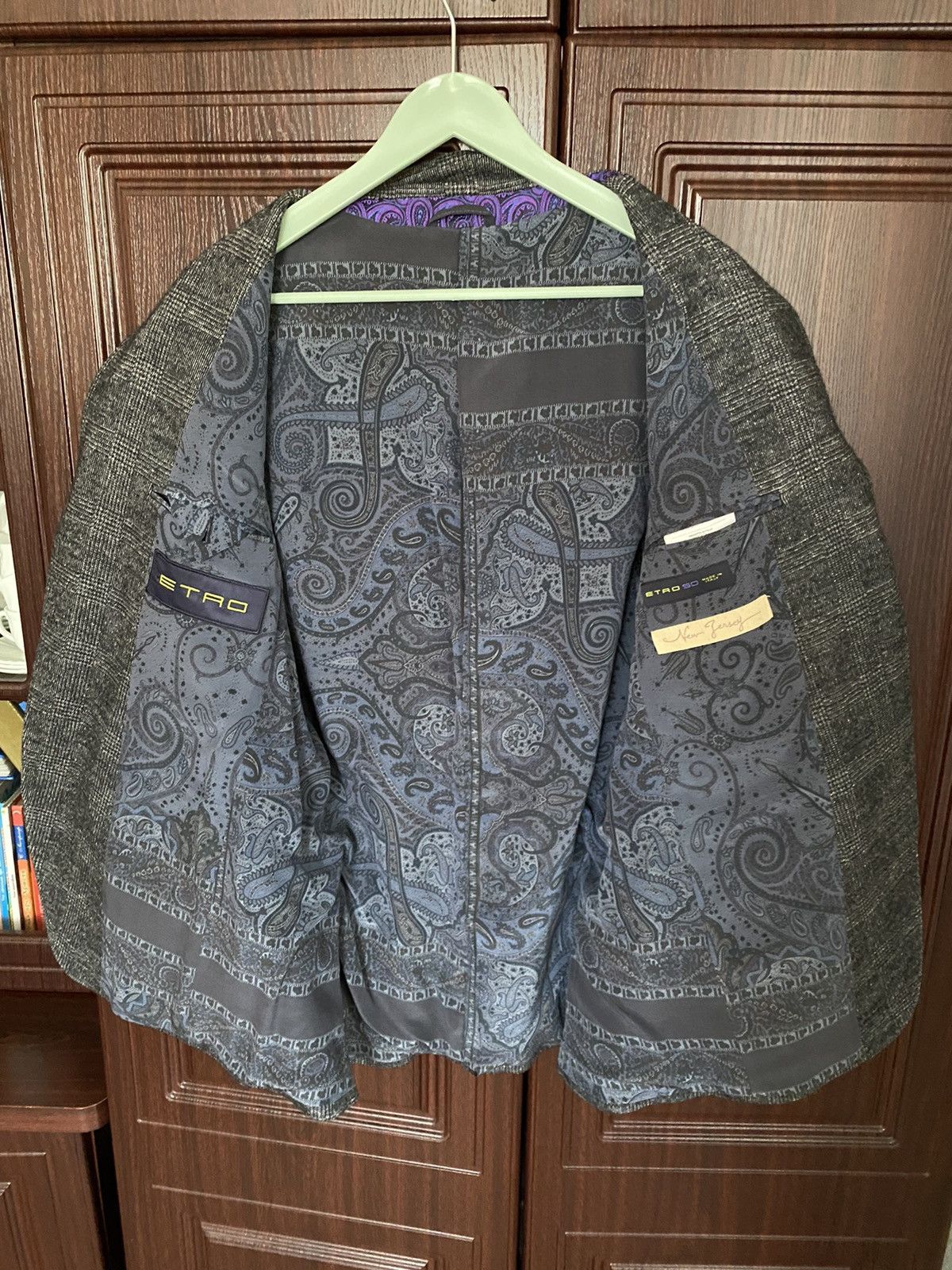 Etro Etro New Jersey Style Classic Blazer Jacket Boglioli Canali Size 50R - 6 Thumbnail