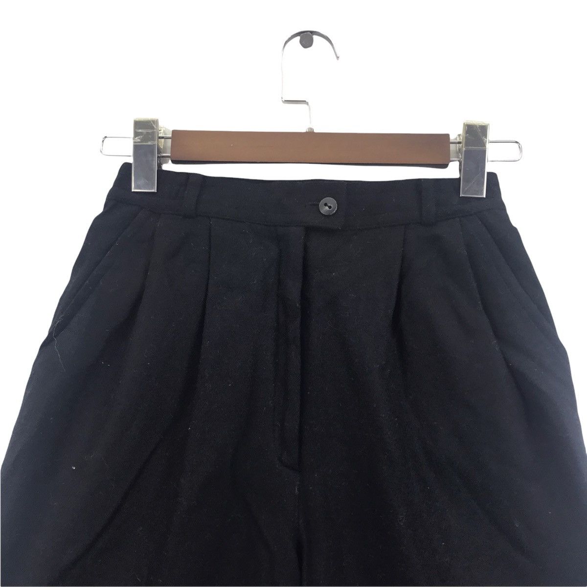 Max Mara MAX MARA Alta Made Italy Baggy Wool Casual Trousers Pant Size 26" / US 2 / IT 38 - 2 Thumbnail