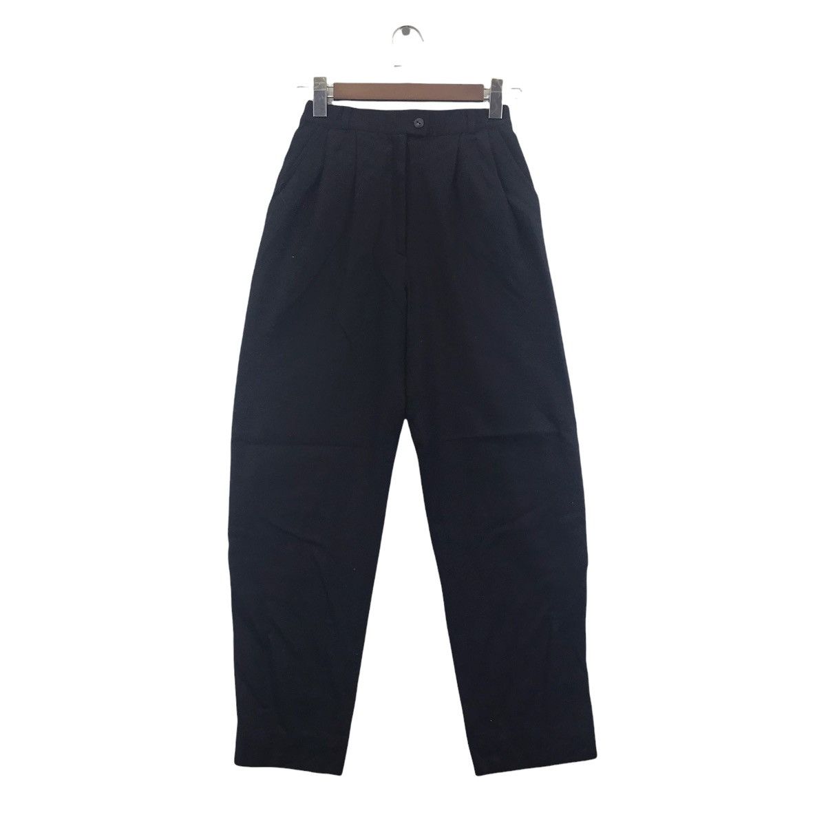Max Mara MAX MARA Alta Made Italy Baggy Wool Casual Trousers Pant Size 26" / US 2 / IT 38 - 1 Thumbnail