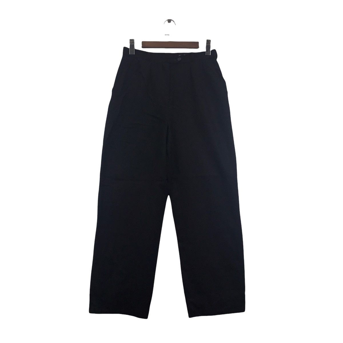 Vintage GIORGIO SANT’ ANGELO Guatemala Brand Black Casual Trousers Size US 28 / EU 44 - 1 Thumbnail