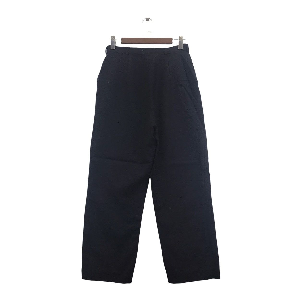 Vintage GIORGIO SANT’ ANGELO Guatemala Brand Black Casual Trousers Size US 28 / EU 44 - 4 Thumbnail