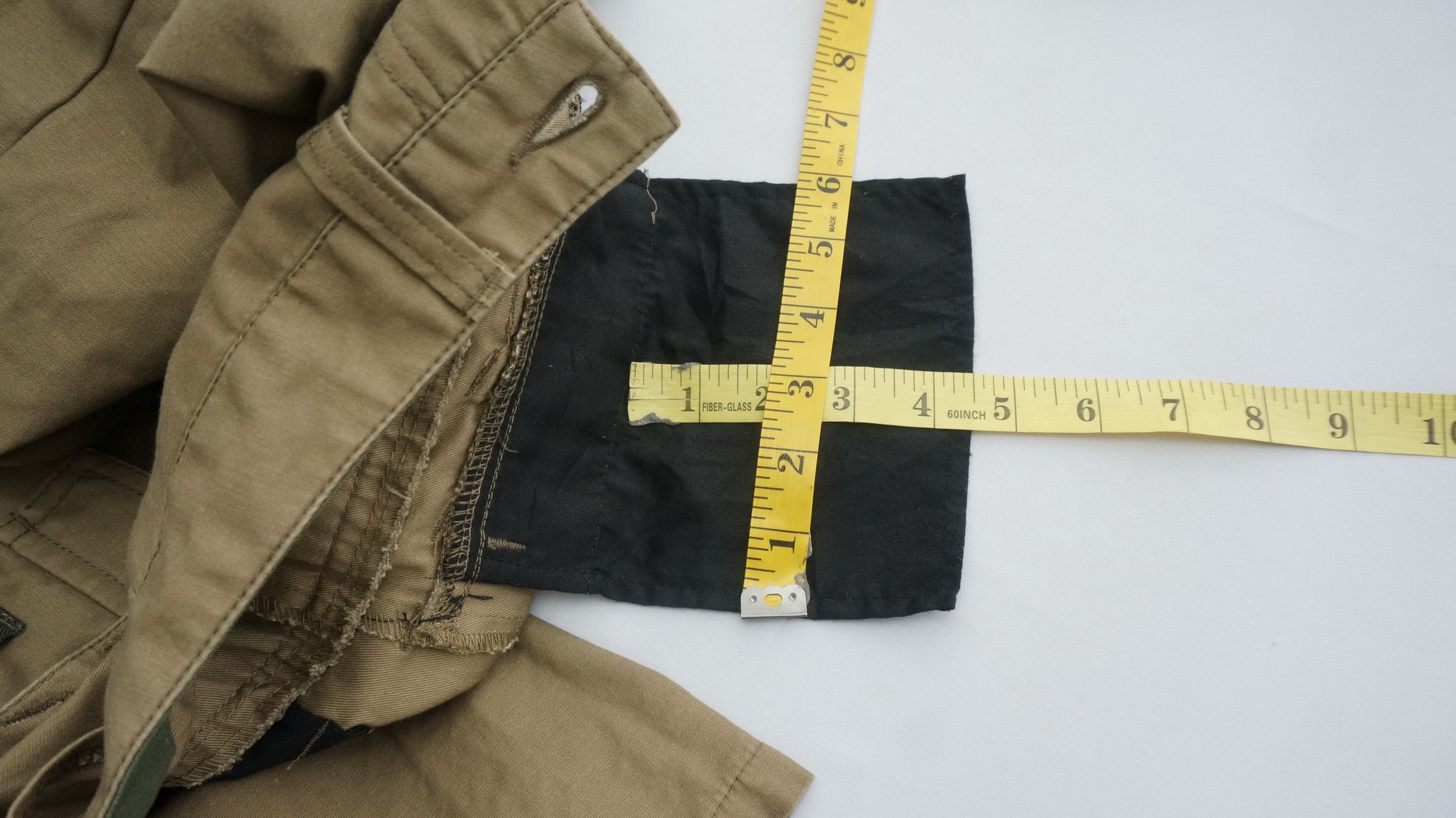 Japanese Brand Japan PANASPUR 6 Pocket Double Waist Roll Up Cargo Pants Size US 29 - 21 Thumbnail