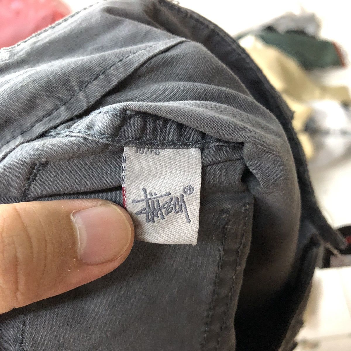 Stussy DL Stussy Grey Cargo Multipocket streetwear Pants #5154 Size US 30 / EU 46 - 19 Thumbnail
