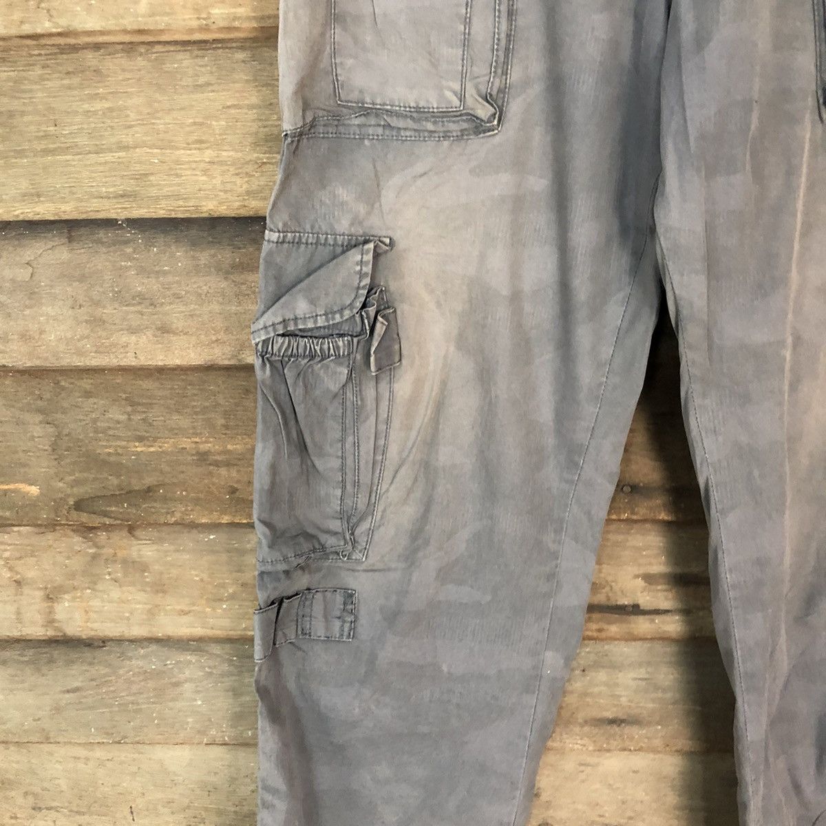 Stussy DL Stussy Grey Cargo Multipocket streetwear Pants #5154 Size US 30 / EU 46 - 6 Thumbnail