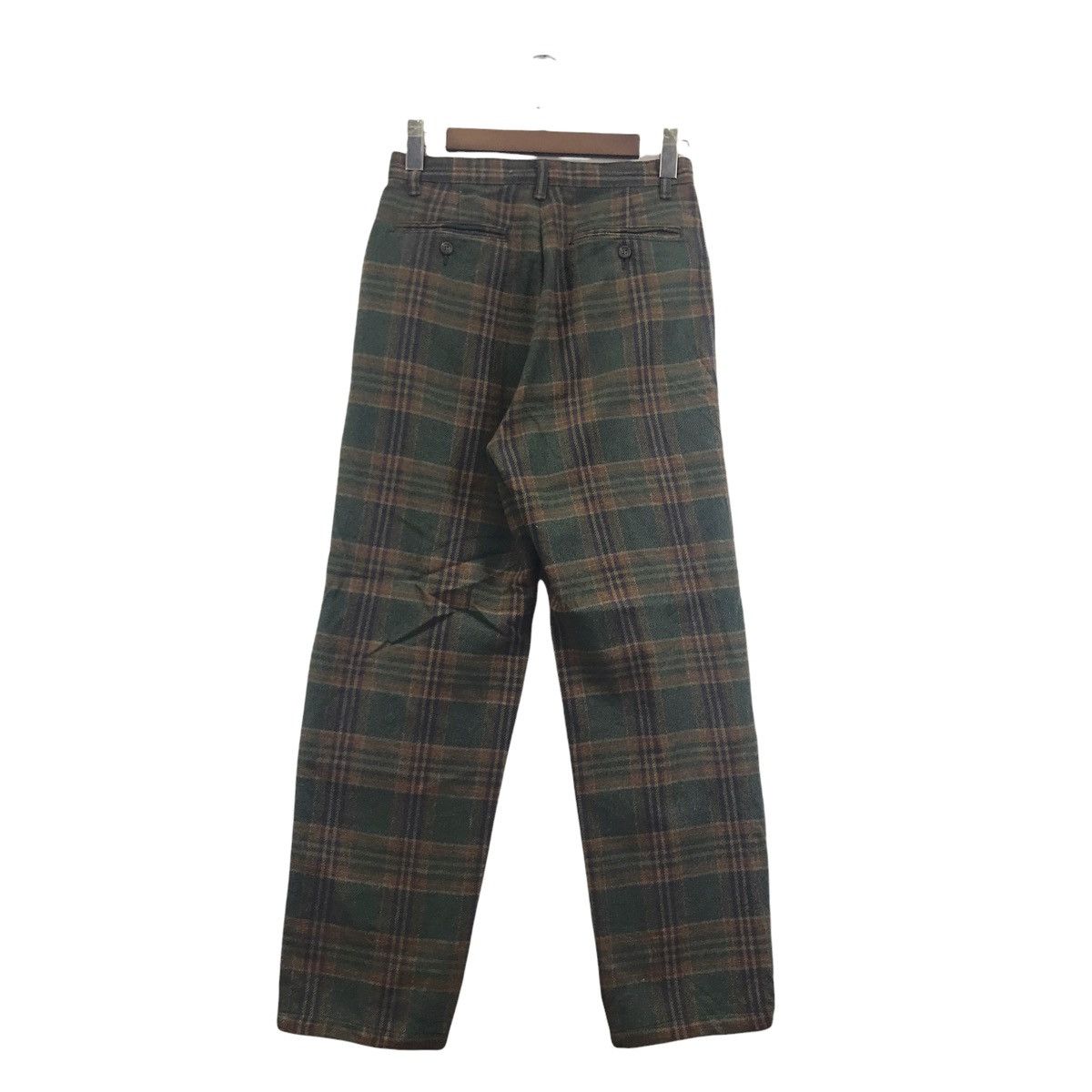 Wrangler Vintage FILE From WRANGLER Check Tartan Casual Trousers Pant Size US 27 - 5 Thumbnail