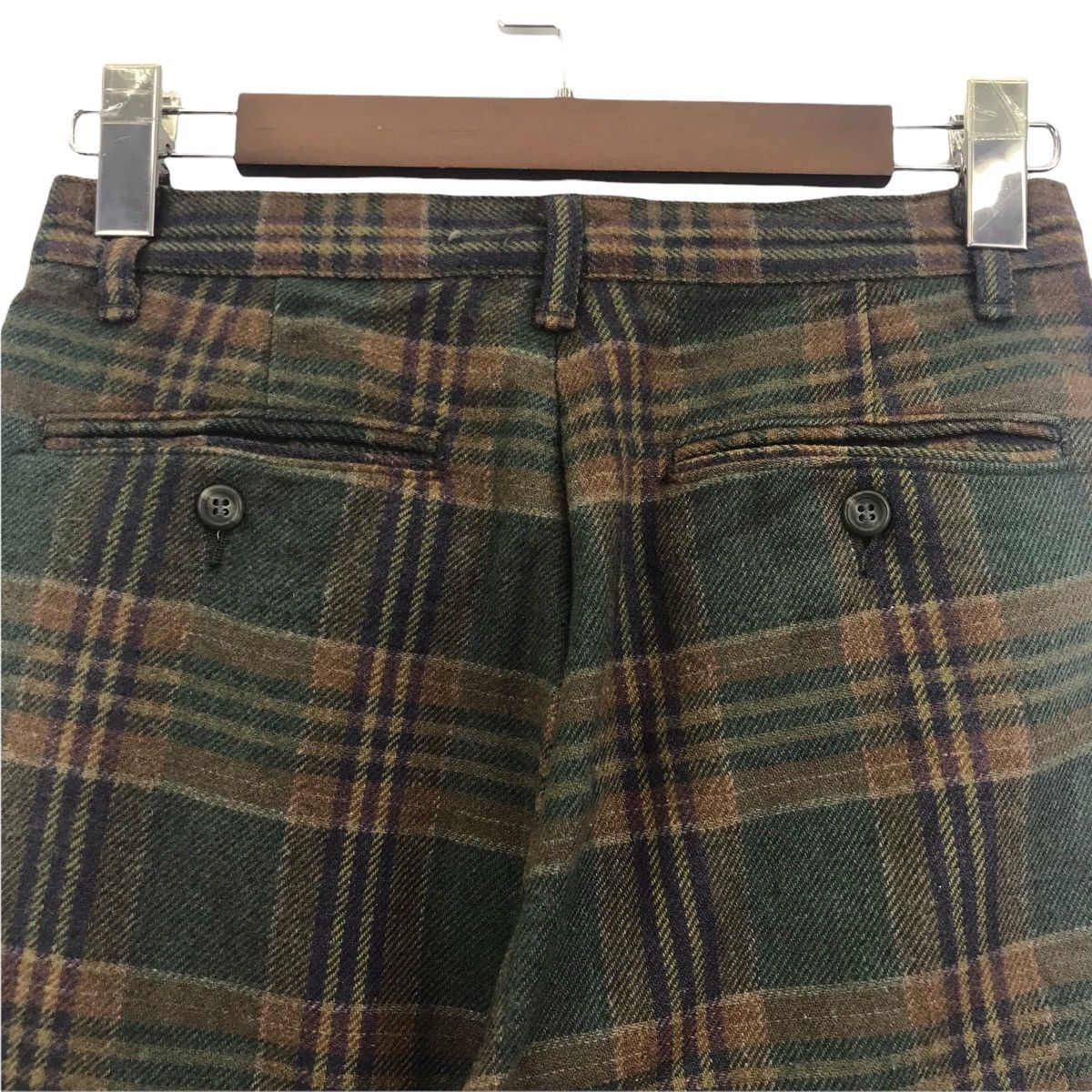 Wrangler Vintage FILE From WRANGLER Check Tartan Casual Trousers Pant Size US 27 - 6 Thumbnail