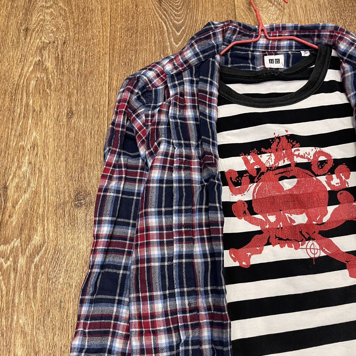 Vintage Vintage Y2K Floral Graphic Oversized Shirt Grunge Skate M Size US M / EU 48-50 / 2 - 5 Thumbnail