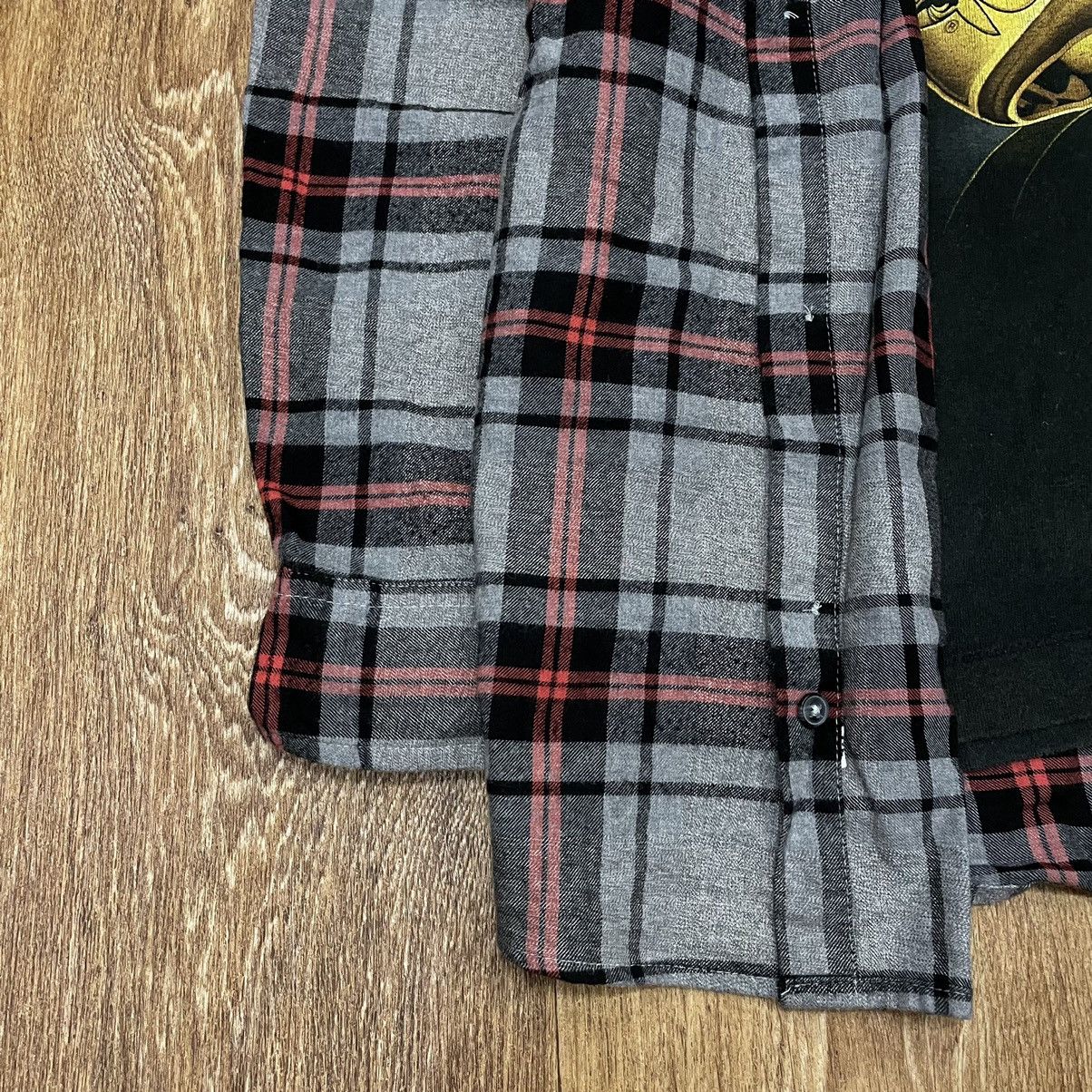 Vintage Vintage 90s Plaid Shirt Baggy Oversized Grunge Streetwear XL Size US XL / EU 56 / 4 - 3 Thumbnail