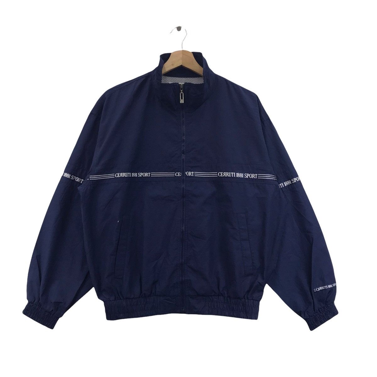 Cerruti 1881 CERRUTI 1881 SPORT Nino France Designer Windbreaker Jacket Size US L / EU 52-54 / 3 - 1 Thumbnail
