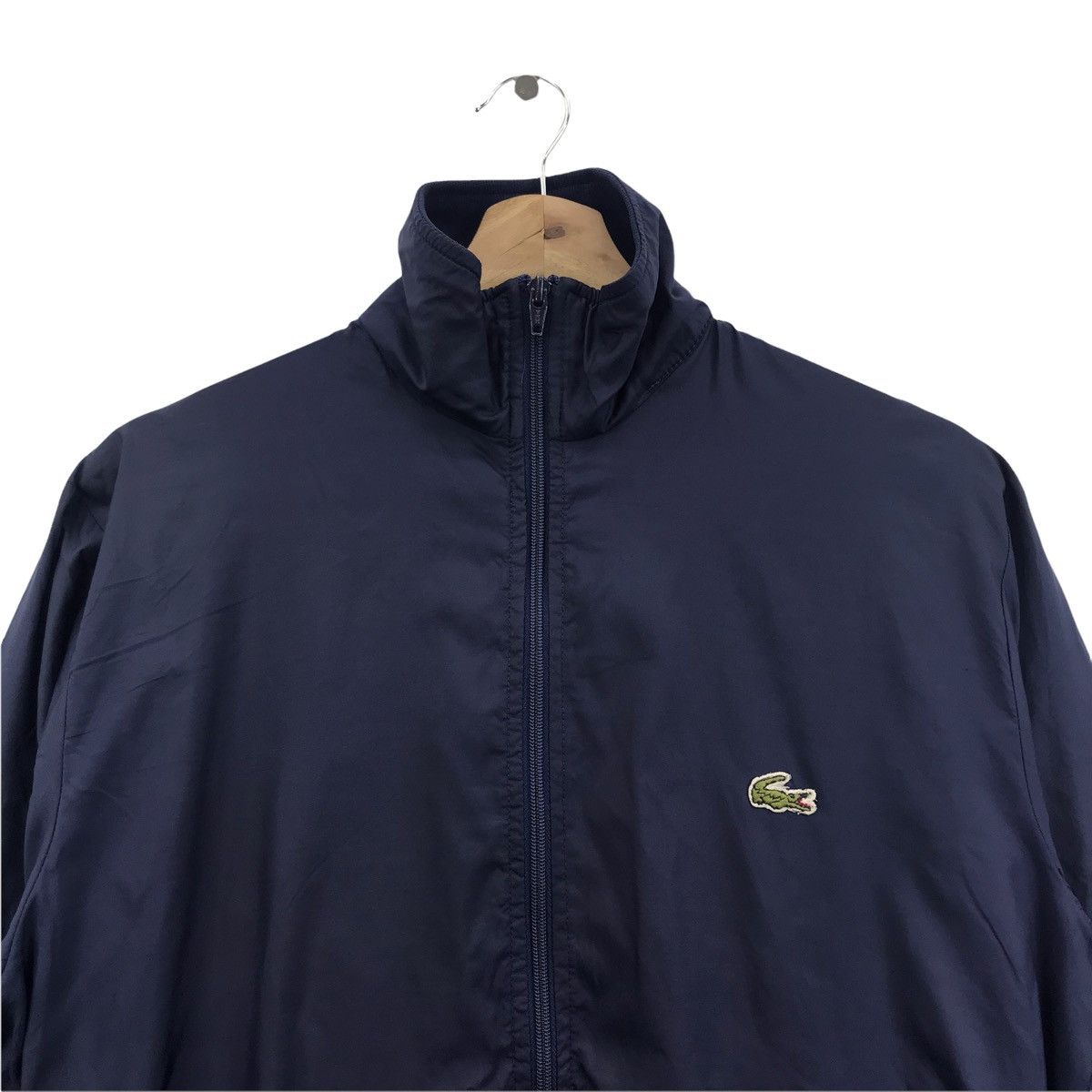 Lacoste Vintage LACOSTE IZOD Tennis Sport Full Zipper Blue Size US S / EU 44-46 / 1 - 2 Thumbnail