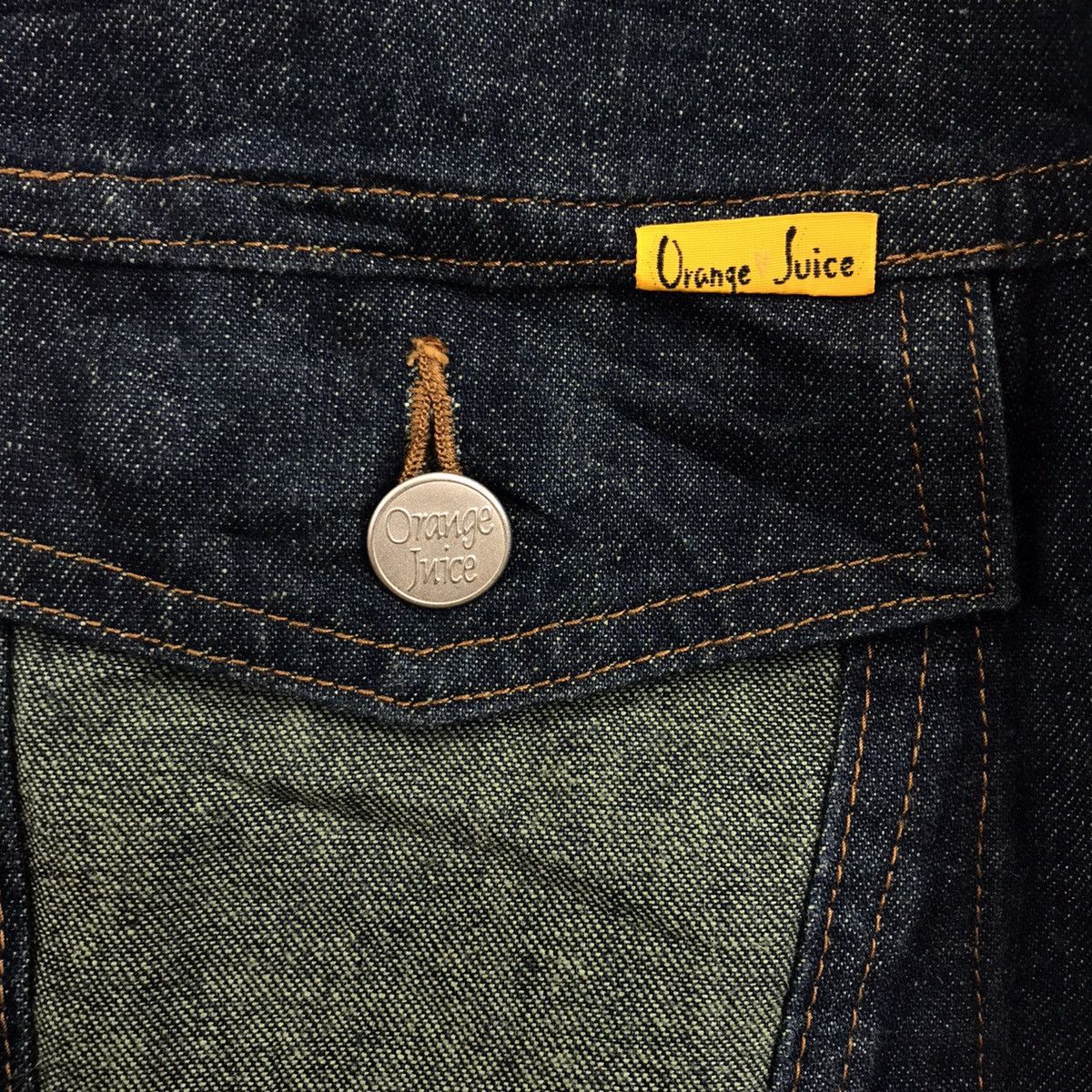 Japanese Brand ORANGE JUICE Japanese Brand Raglan Denim Jacket Motorcycle Size US L / EU 52-54 / 3 - 3 Thumbnail