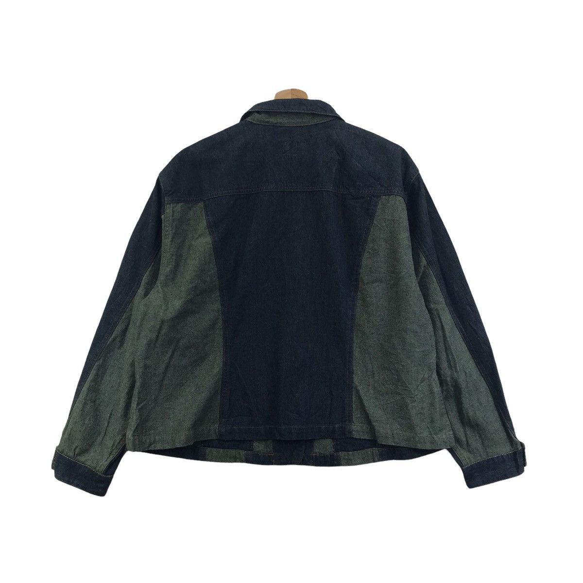 Japanese Brand ORANGE JUICE Japanese Brand Raglan Denim Jacket Motorcycle Size US L / EU 52-54 / 3 - 7 Thumbnail