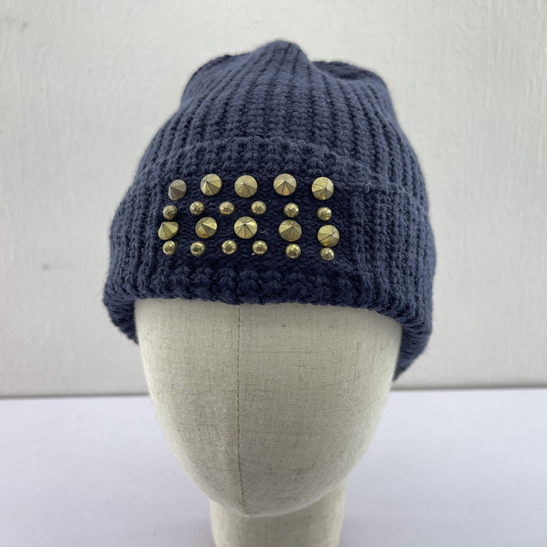 Other Unknown Spike Design Beanie Hats-BH2021 Size ONE SIZE - 3 Thumbnail