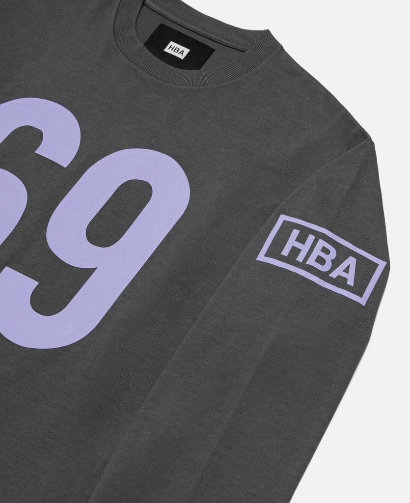 Hood By Air HBA Capsule Collection 69 BOX LOGO L/S T-SHIRT (CHARCOAL) Size US XL / EU 56 / 4 - 6 Thumbnail