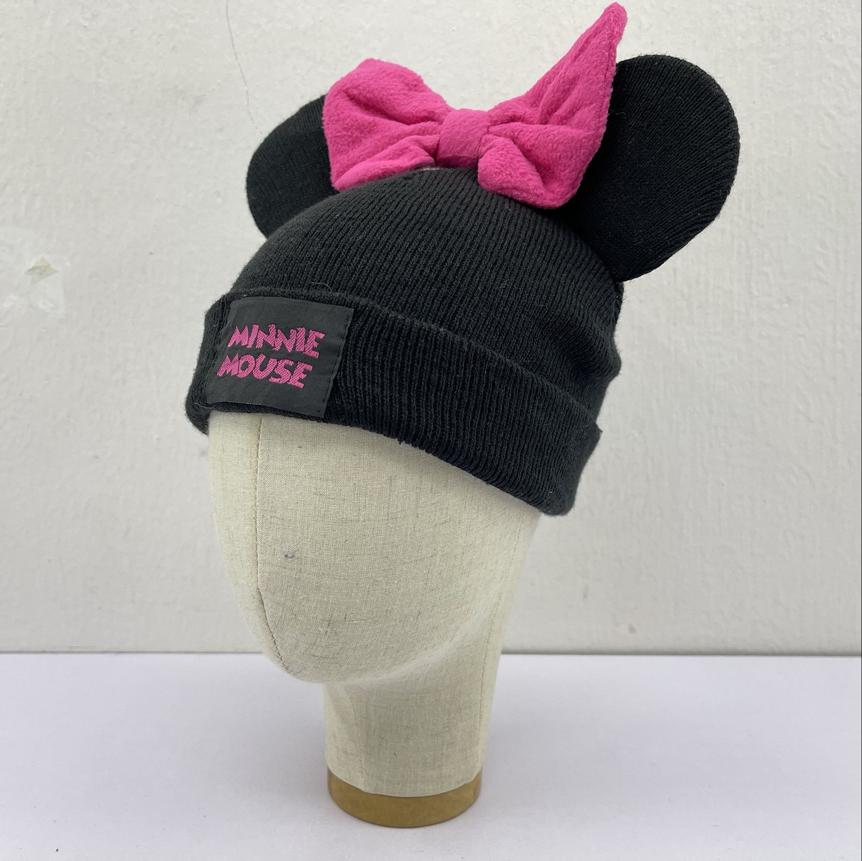 Disney Minnie Mouse Big Ear Beanie Hats-BH3346 Size ONE SIZE - 2 Thumbnail