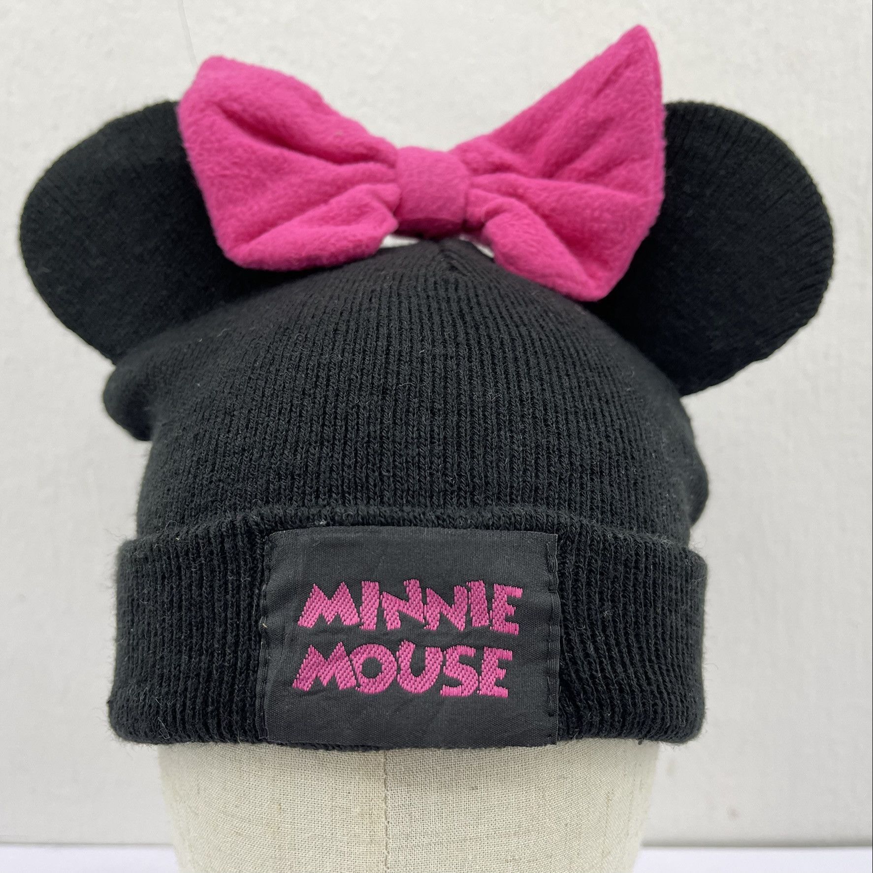 Disney Minnie Mouse Big Ear Beanie Hats-BH3346 Size ONE SIZE - 6 Thumbnail